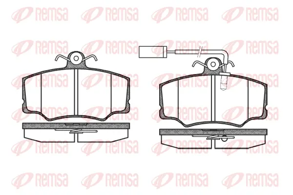 Brake Pad Set, disc brake (0312 02)