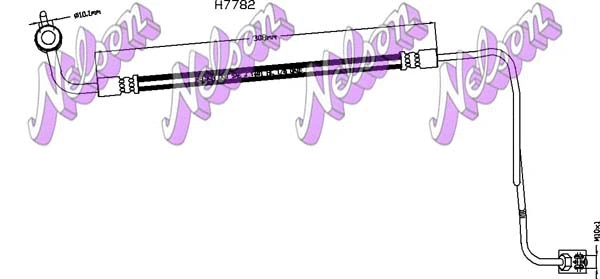 Brake Hose (H7782)