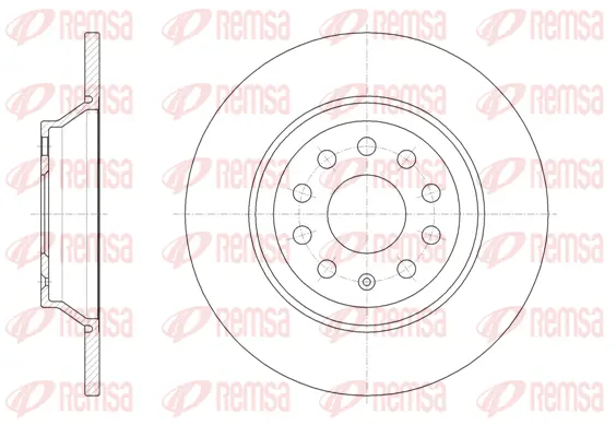 Brake Disc (61587 00)