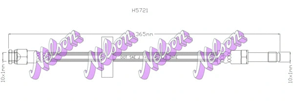 Brake Hose (H5721)