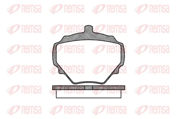 Brake Pad Set, disc brake (0052 00)