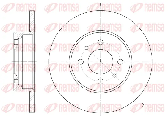 Brake Disc (6180 00)