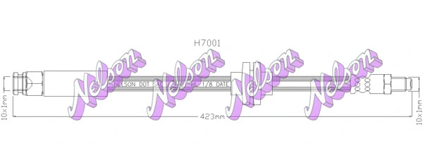 Brake Hose (H7001)