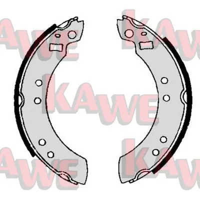 Brake Shoe Set (00600)