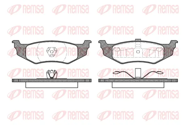 Brake Pad Set, disc brake (0482 30)