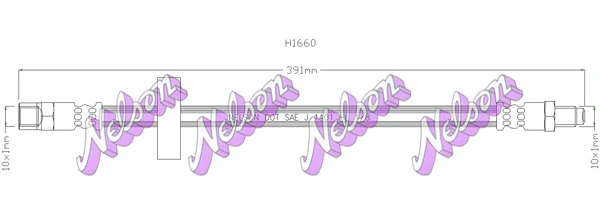 Brake Hose (H1660)