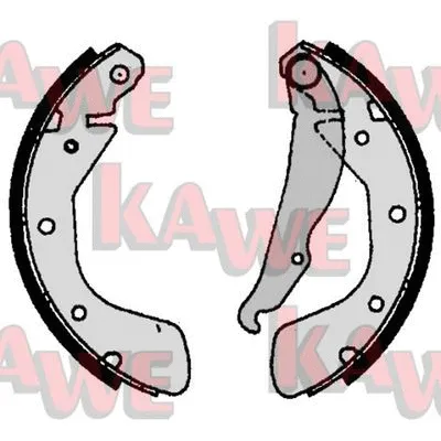 Brake Shoe Set (06800)