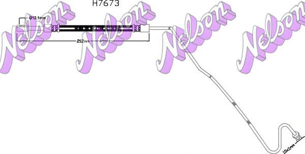 Brake Hose (H7673)
