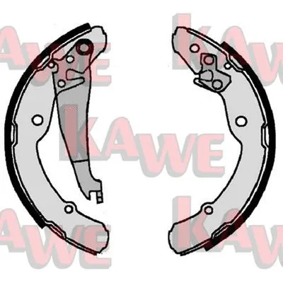 Brake Shoe Set (07300)