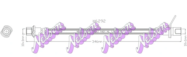 Brake Hose (H6292)