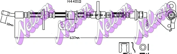 Brake Hose (H4401Q)