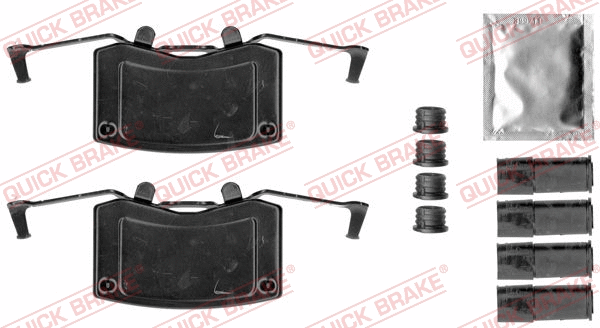 Accessory Kit, disc brake pad (109-1787)