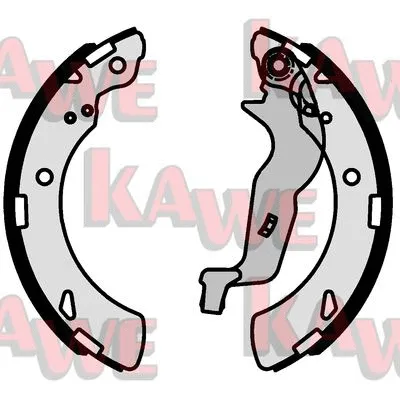 Brake Shoe Set (01091)