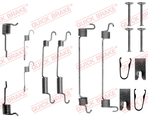 Accessory Kit, brake shoes (105-0764)