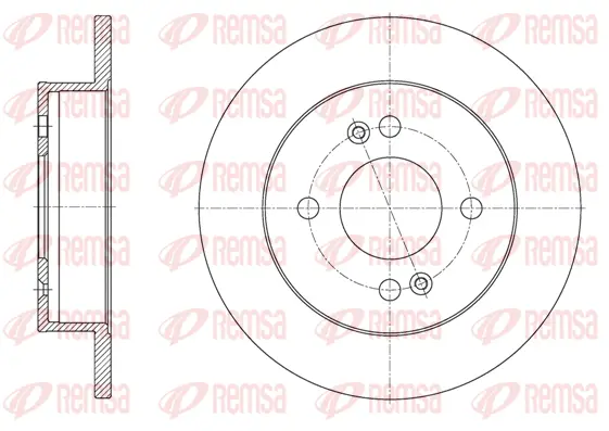 Brake Disc (61609 00)