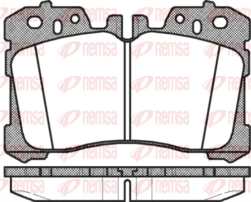Brake Pad Set, disc brake (1320 00)