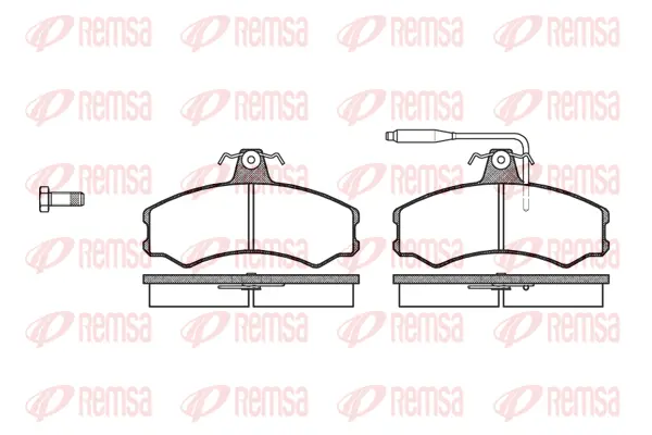 Brake Pad Set, disc brake (0143 02)