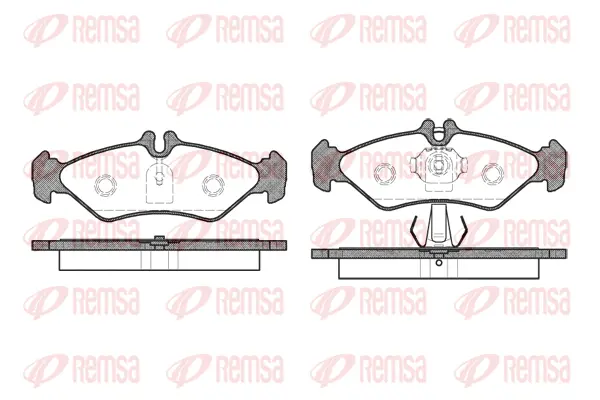Brake Pad Set, disc brake (0579 00)