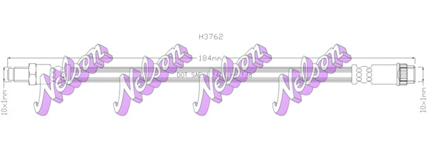 Brake Hose (H3762)