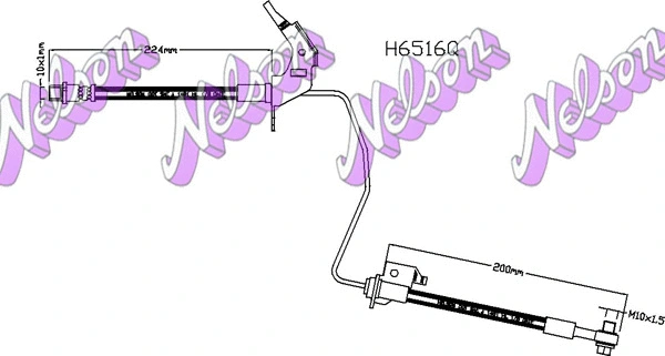 Brake Hose (H6516Q)