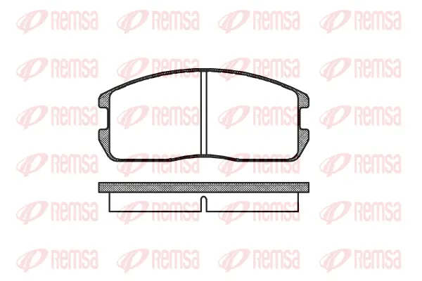 Brake Pad Set, disc brake (0175 00)