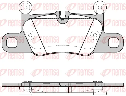 Brake Pad Set, disc brake (1714 00)