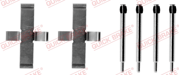 Accessory Kit, disc brake pad (109-0926)