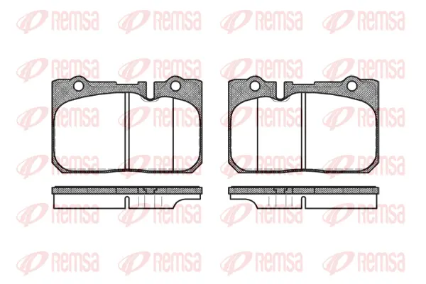 Brake Pad Set, disc brake (0679 00)