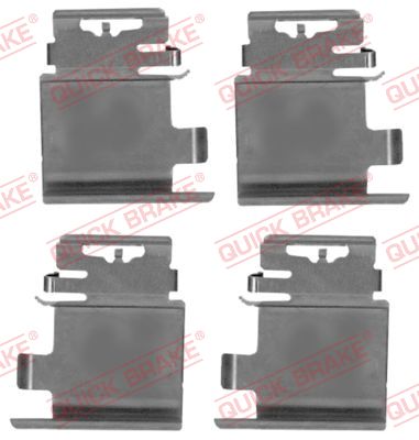 Accessory Kit, disc brake pad (109-0142)