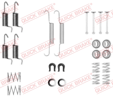 Accessory Kit, parking brake shoes (105-0010)