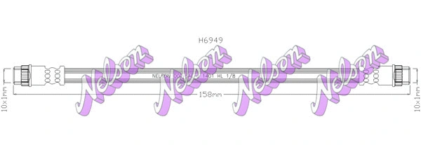 Brake Hose (H6949)