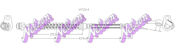 Brake Hose (H7264)