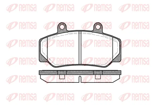 Brake Pad Set, disc brake (0176 20)