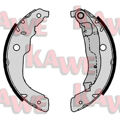 Brake Shoe Set (09220)