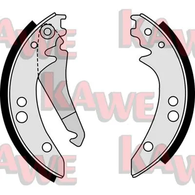 Brake Shoe Set (08410)
