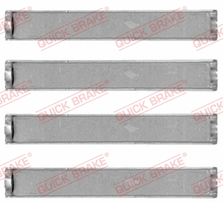 Accessory Kit, disc brake pad (109-1284)