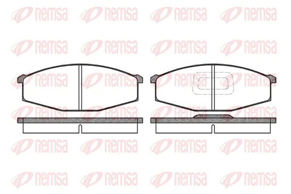Brake Pad Set, disc brake (0129 10)