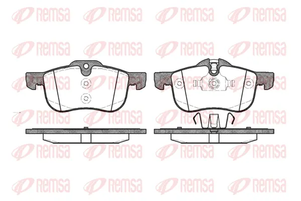 Brake Pad Set, disc brake (0719 00)