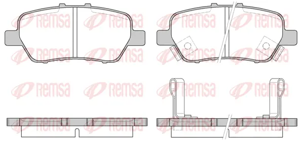 Brake Pad Set, disc brake (1330 02)