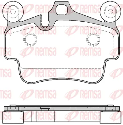 Brake Pad Set, disc brake (0773 20)