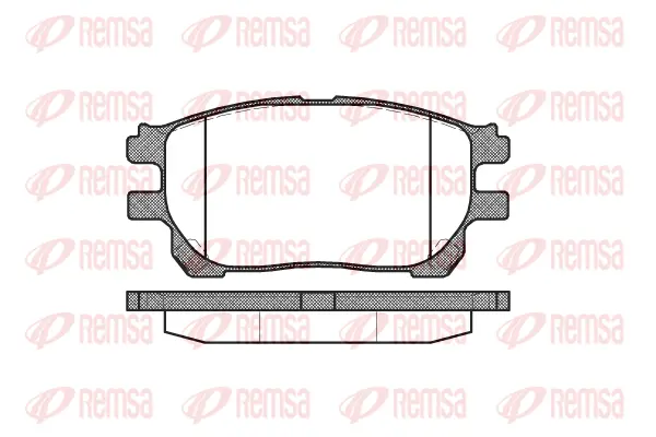 Brake Pad Set, disc brake (1143 00)