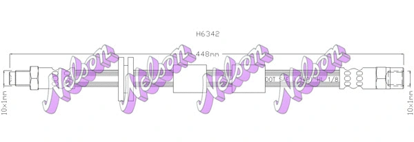 Brake Hose (H6342)