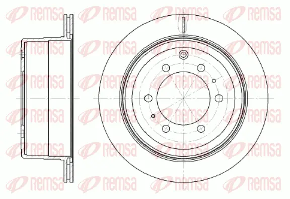 Brake Disc (61256 10)