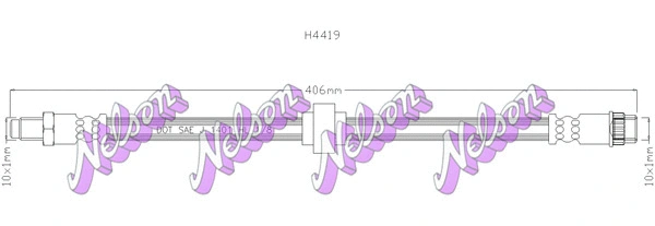 Brake Hose (H4419)