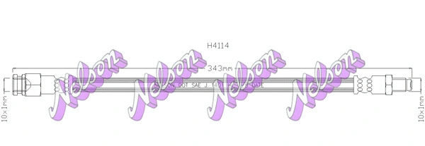 Brake Hose (H4114)