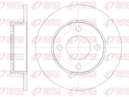Brake Disc (6917 00)