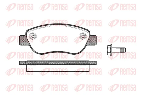 Brake Pad Set, disc brake (1069 00)