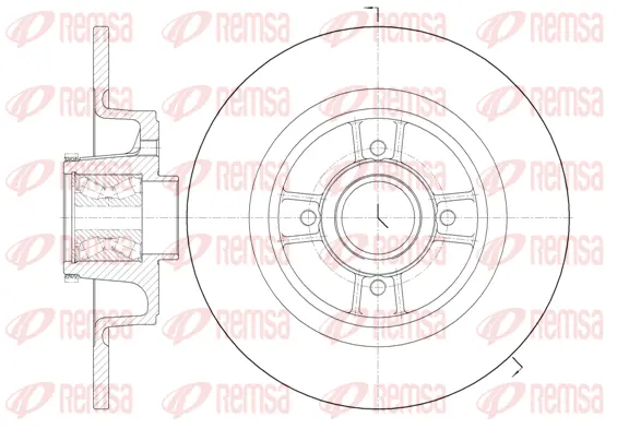 Brake Disc (6698 20)