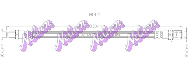 Brake Hose (H1441)