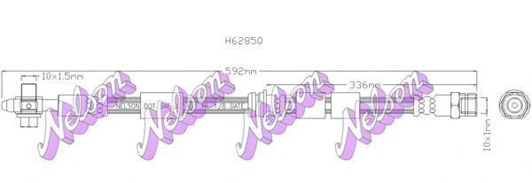 Brake Hose (H6285Q)